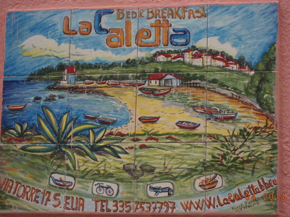 La Caletta Acomodação com café da manhã Santa Flavia Exterior foto